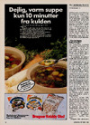 Dejlig varm suppe kun 10 minutter fra kulden 
