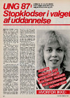 Ung 87: Stopklodser i valget af uddannelse 