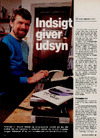 Indsigt giver udsyn 