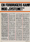 En forbrugers kamp mod systemet 