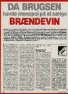 Da Brugsen havde monopol på at sælge brændevin