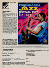 Månedens plakat: Copgenhagen Jazz festival 1987