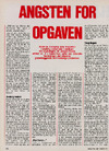 Angsten for opgaven 