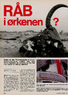 Råb i ørkenen?
