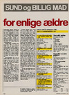 Sund og billig mad for enlige ældre 