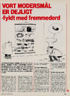 Vort modersmål er dejligt - fyldt med fremmedord 