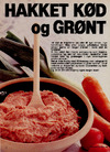 Hakket kød og grønt 