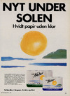 Nyt under solen - hvidt papir uden klor 