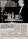 "Mod strømmen mod fordommene mod overmagten"
