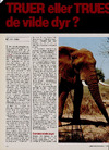 Truer eller trues de vilde dyr? 