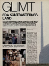 Glimt fra kontrasternes land