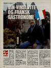 Vin-vinslotte og fransk gastronomi