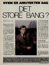 Hvem er arkitekten bag det store bang?