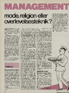 Management mode, religion eller overlevelsesteknik?