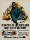 Altieen med citrus og druesukker