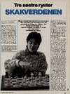 Tre søstre ryster skakverdenen