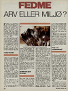 Fedme arv eller miljø?