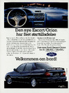 Den nye Escort/Orion har fået starttilladelse