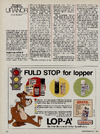 Fuld stop for lopper