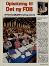 Opbakning til det ny FDB