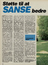 Støtte til at sanse bedre