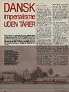 Dansk imperialisme uden tårer
