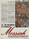 Til ur-premiere på Händels Messiah