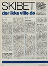 Skibet der ikke ville dø