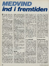 Medvind ind i fremtiden