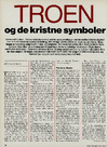 Troen og de kristne symboler