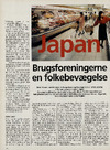 Japan. Brugsforeningerne en folkebevægelse