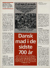Dansk mad i de sidste 700 år