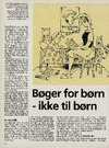 Bøger for børn - ikke til børn