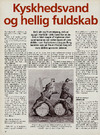 Kyskhedsvand og hellig fuldskab