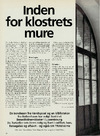 Inden for klostres mure