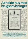 At holde hus med brugsanvisninger