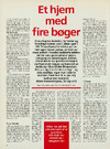 Et hjem med fire bøger 
