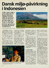 Dansk miljø-påvirkning i Indonesien 
