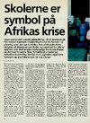 Skolerne symbol på Afrikas krise 