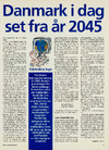 Danmark i dag set fra år 2045
