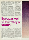 Europas vej til stormagts-status 