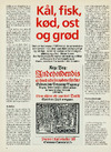 Kål, fisk, kød, ost og grød 