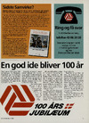 En god ide bliver 100 år 