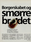 Borgerskabet og smørebrødet 