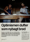 Optimismen dufter som nybagt brød 