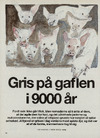 Gris på gaflen i 9000 år 