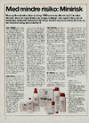 Med mindre risiko: Minirisk 