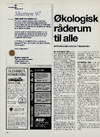 Økologisk råderum til alle 
