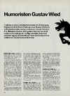 Humoristen Gustav Wied
