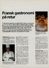 Fransk gastronomi på retur
